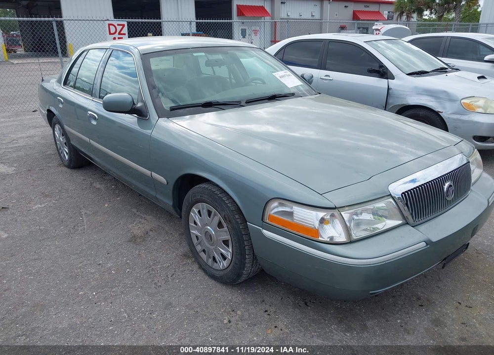 2005 MERCURY GRAND MARQUIS GS VIN: 2MEFM74W25X674857