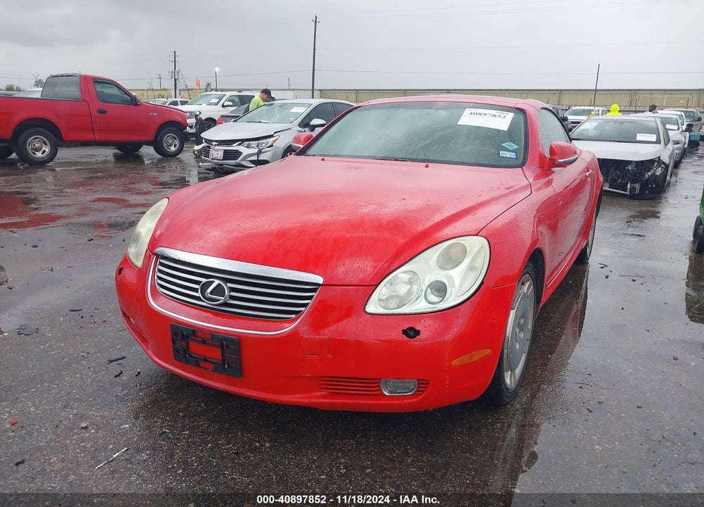 2002 LEXUS SC 430 VIN: JTHFN48Y920013540