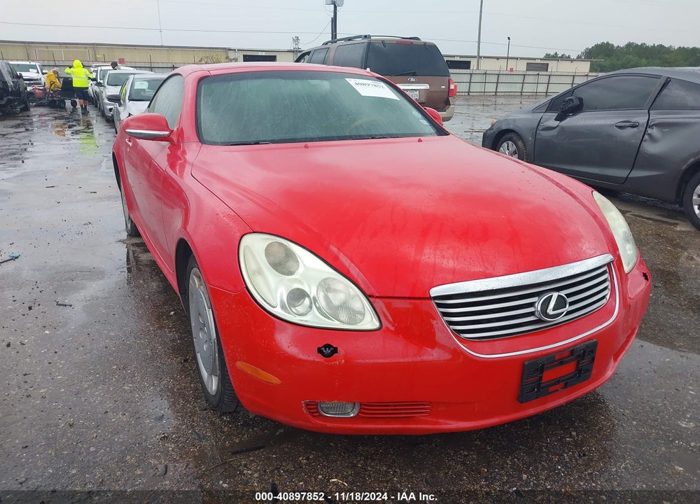 2002 LEXUS SC 430 VIN: JTHFN48Y920013540
