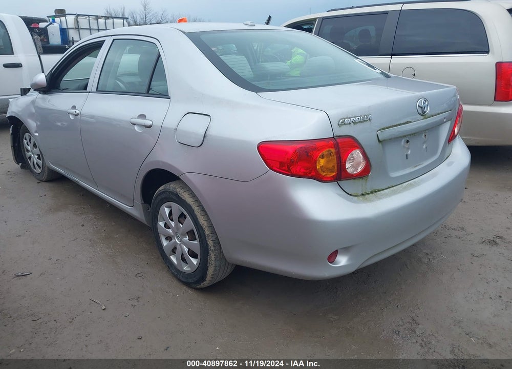 2009 TOYOTA COROLLA LE VIN: 1NXBU40E89Z159656