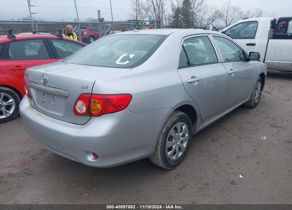 2009 TOYOTA COROLLA LE VIN: 1NXBU40E89Z159656