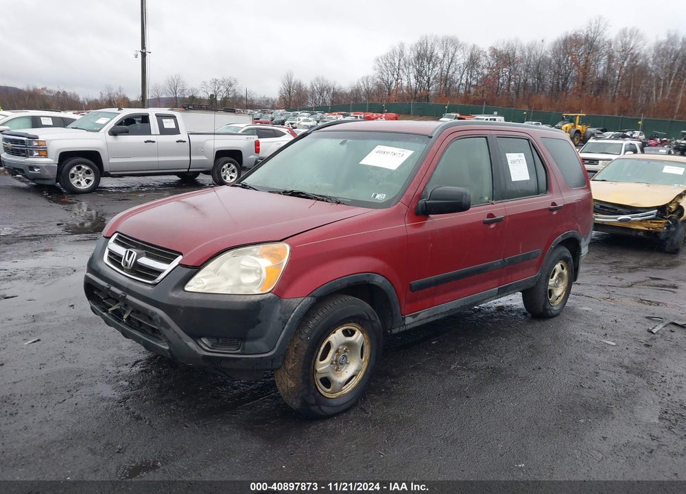 2002 HONDA CR-V LX VIN: JHLRD78472C030774