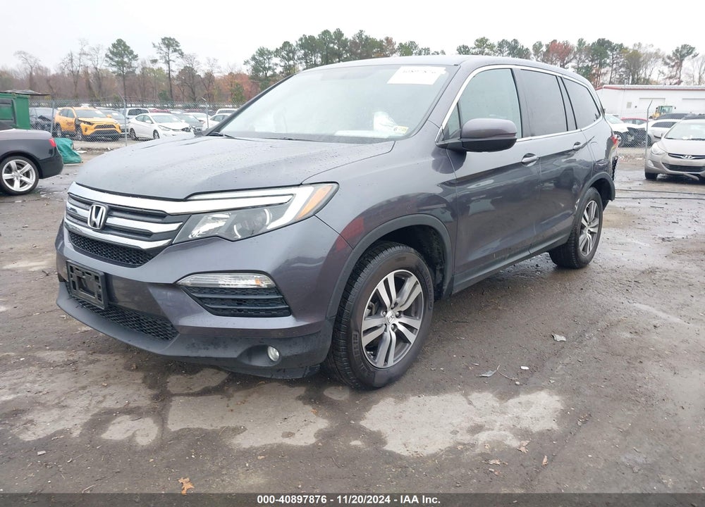 2017 HONDA PILOT EX VIN: 5FNYF6H33HB040718