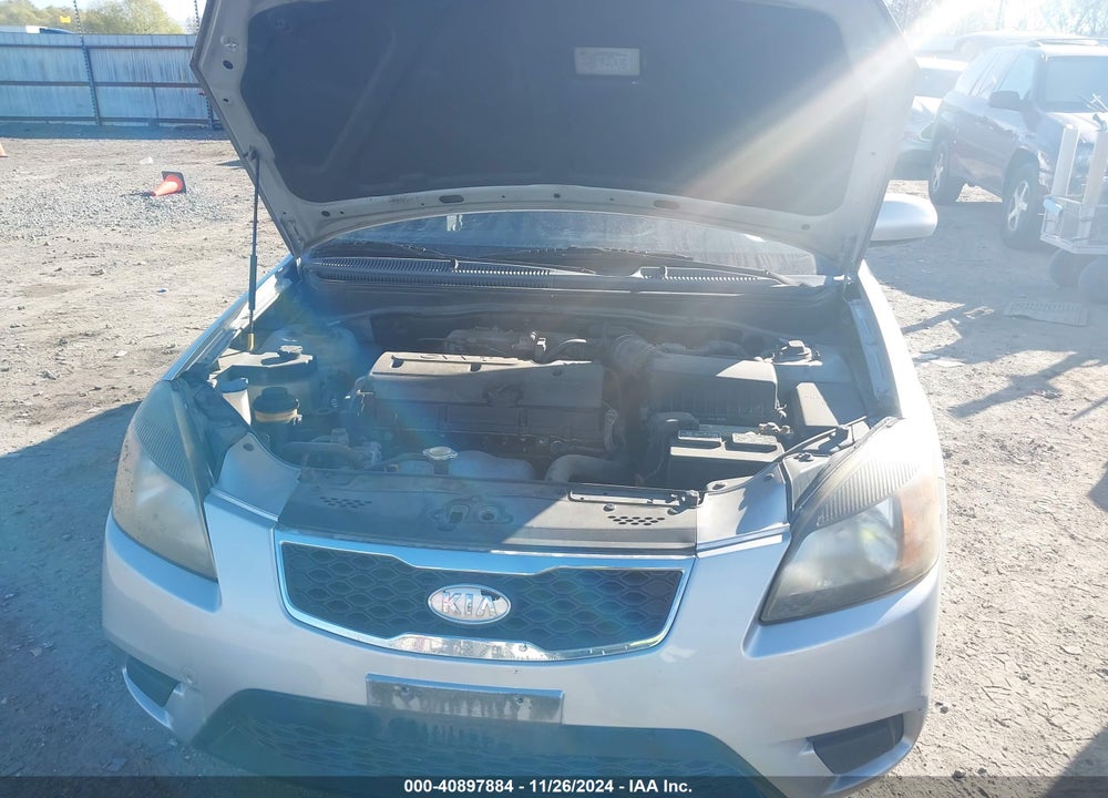 2010 KIA RIO LX VIN: KNADH4A32A6673099