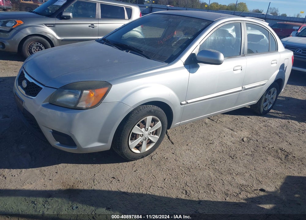 2010 KIA RIO LX VIN: KNADH4A32A6673099
