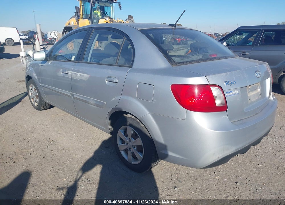 2010 KIA RIO LX VIN: KNADH4A32A6673099