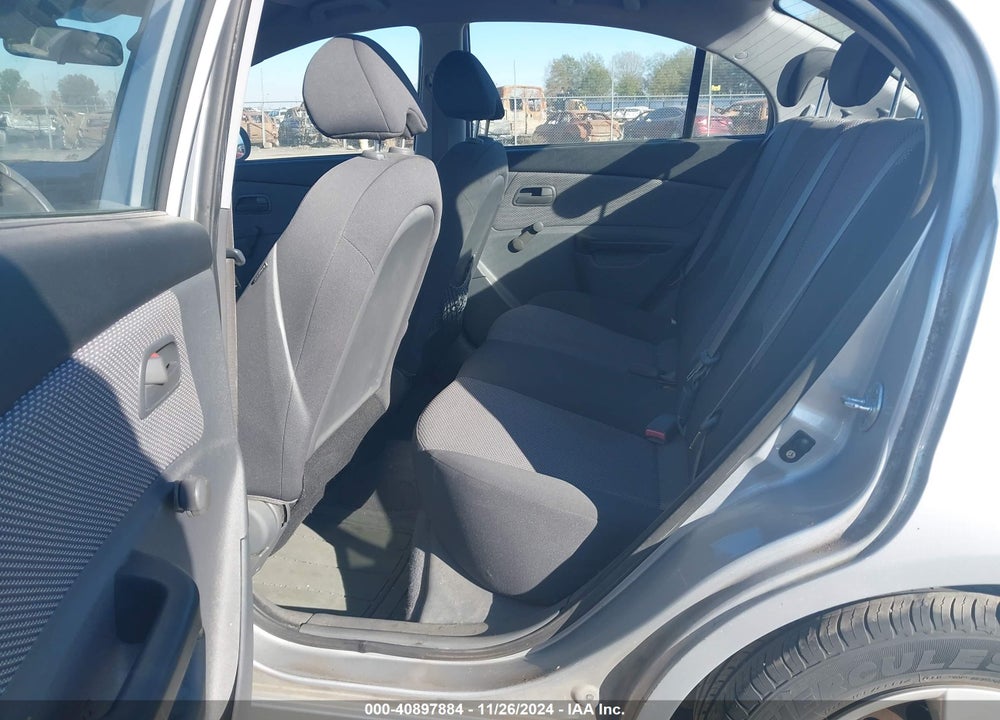 2010 KIA RIO LX VIN: KNADH4A32A6673099