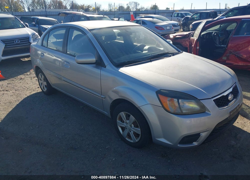 2010 KIA RIO LX VIN: KNADH4A32A6673099
