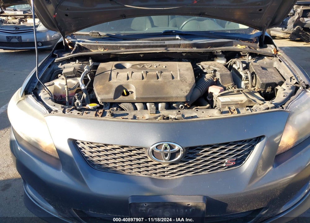 2009 TOYOTA COROLLA S VIN: 2T1BU40E19C035892