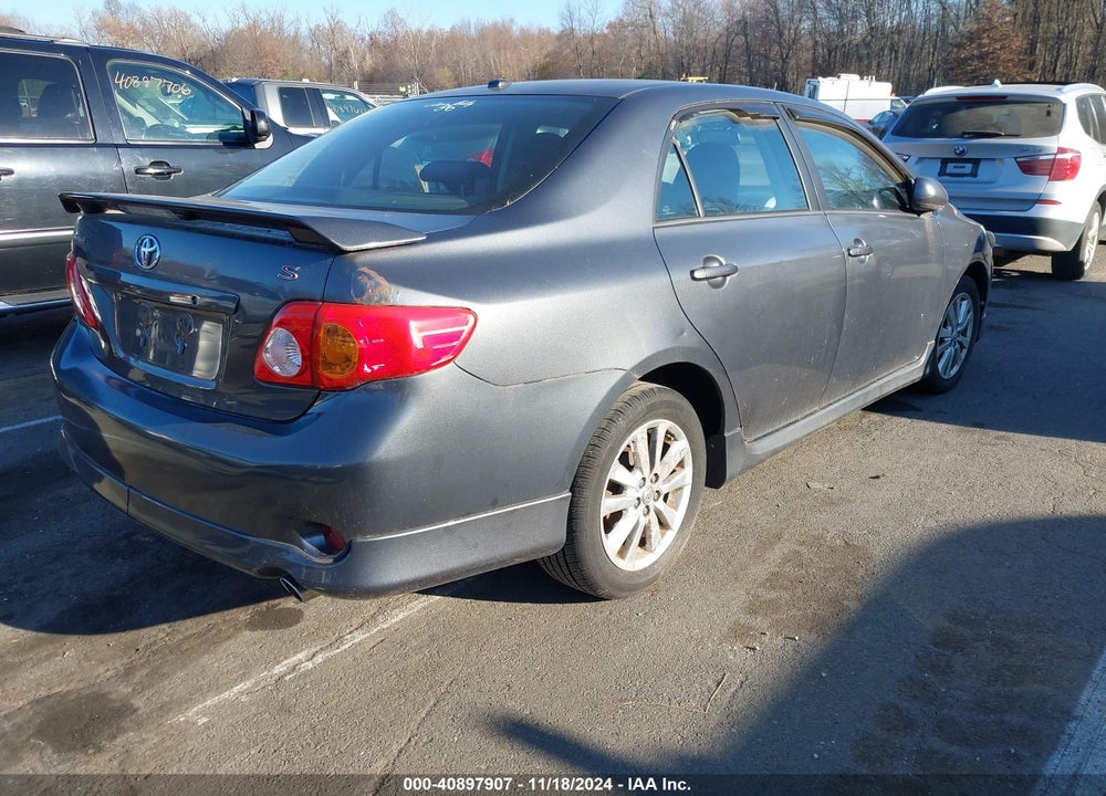 2009 TOYOTA COROLLA S VIN: 2T1BU40E19C035892