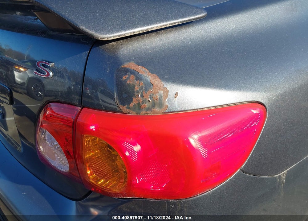 2009 TOYOTA COROLLA S VIN: 2T1BU40E19C035892
