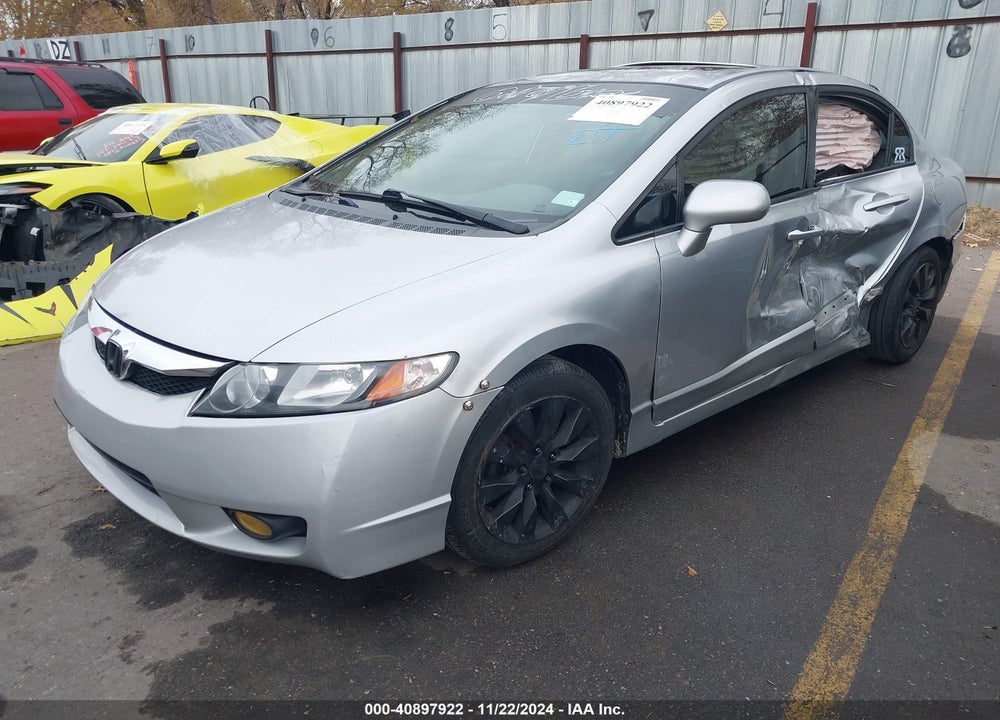 2009 HONDA CIVIC EX-L VIN: 19XFA16909E019266