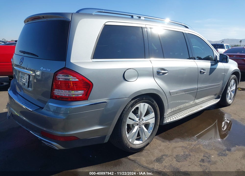 2011 MERCEDES-BENZ GL 450 4MATIC VIN: 4JGBF7BE9BA700536