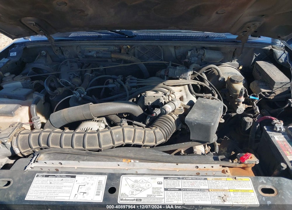 2000 FORD RANGER XL/XLT VIN: 1FTYR14V4YTB22911