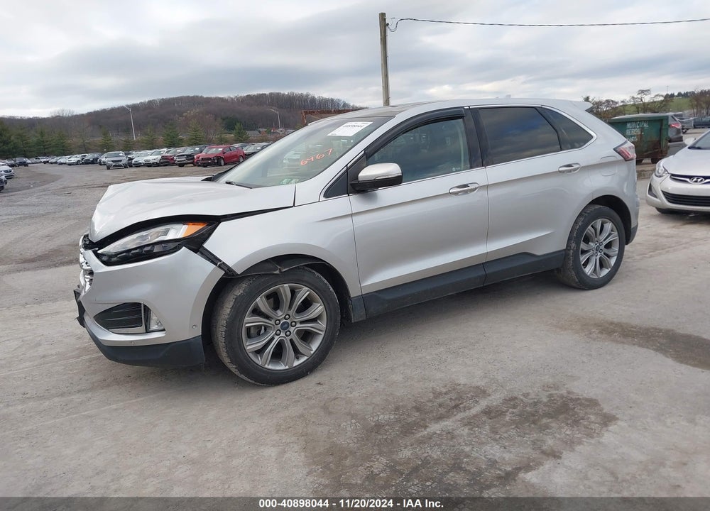 2019 FORD EDGE TITANIUM VIN: 2FMPK4K9XKBC06967