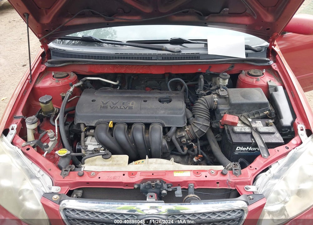 2006 TOYOTA COROLLA S VIN: 2T1BR32E66C638647