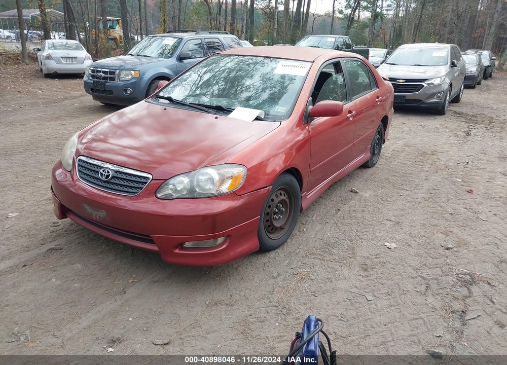 2006 TOYOTA COROLLA S VIN: 2T1BR32E66C638647
