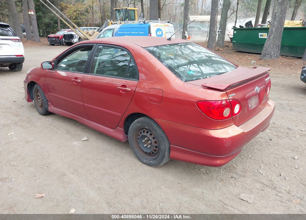2006 TOYOTA COROLLA S VIN: 2T1BR32E66C638647