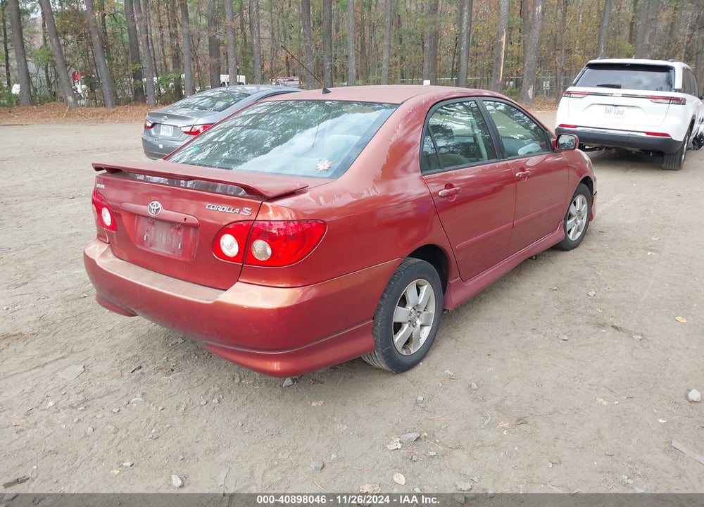 2006 TOYOTA COROLLA S VIN: 2T1BR32E66C638647