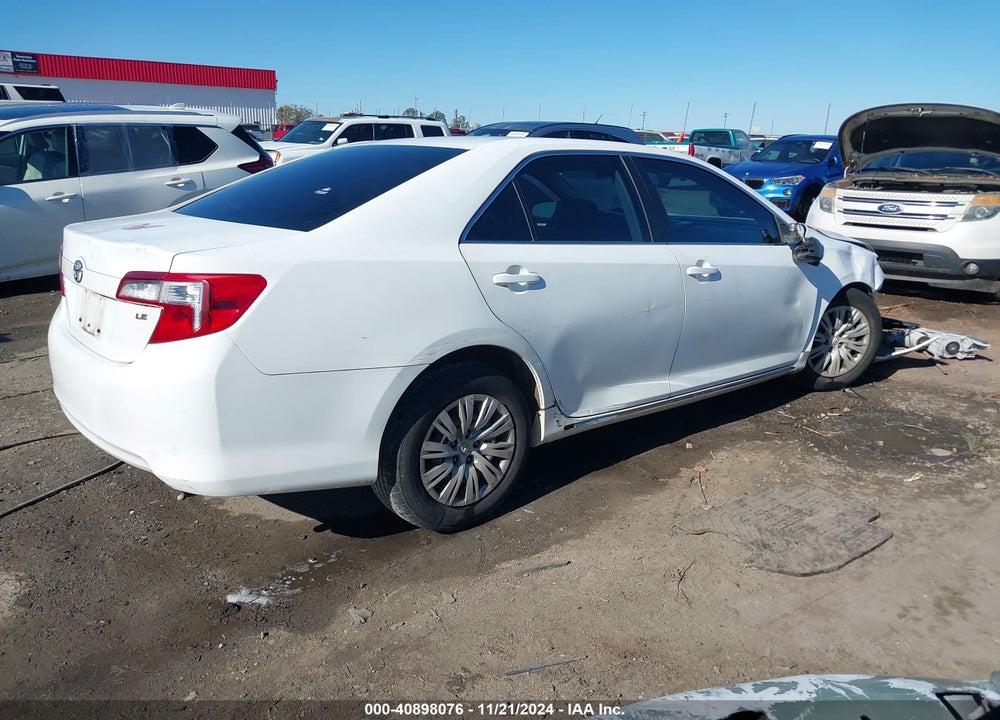 2012 TOYOTA CAMRY LE VIN: 4T1BF1FKXCU550529