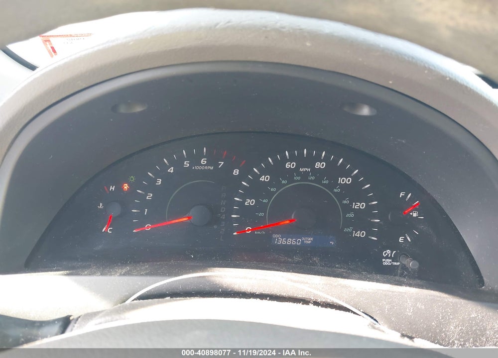 2007 TOYOTA CAMRY LE VIN: 4T1BE46K07U726921