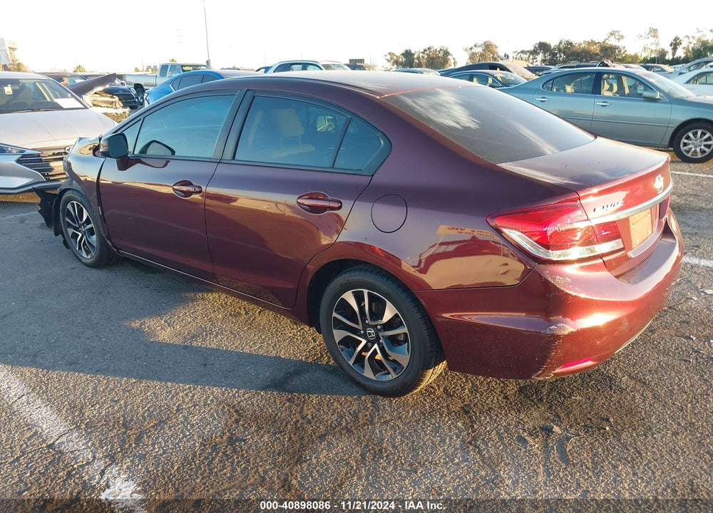 2013 HONDA CIVIC EX VIN: 19XFB2F83DE282046