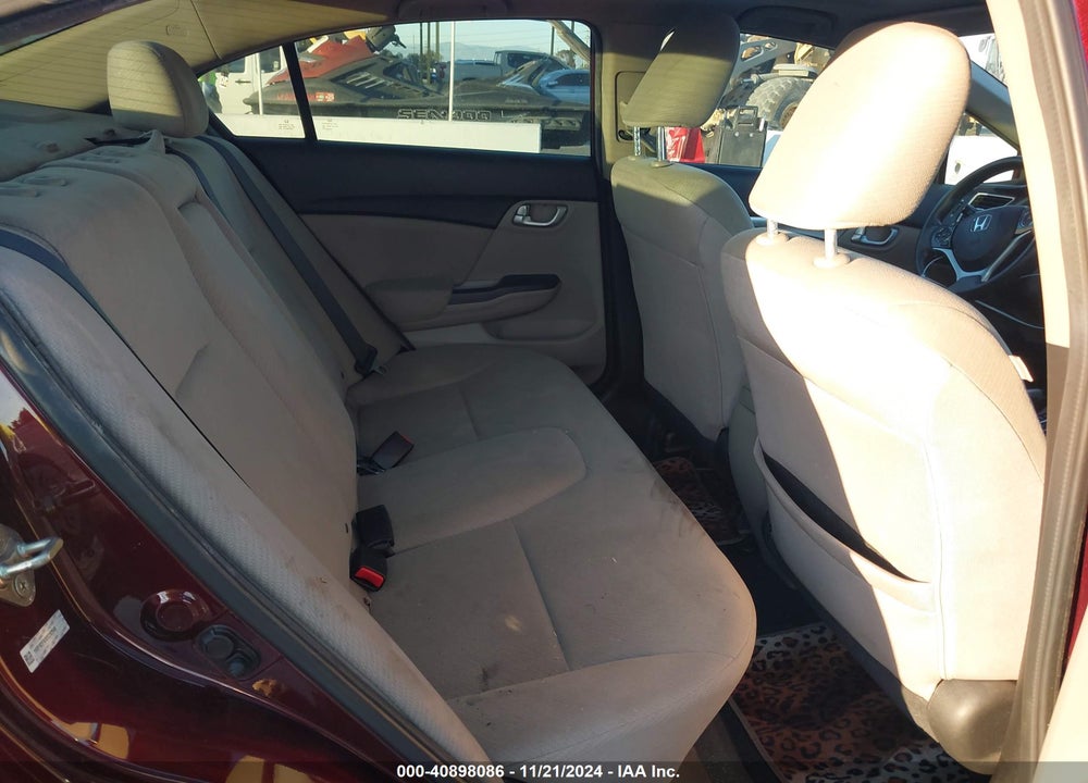 2013 HONDA CIVIC EX VIN: 19XFB2F83DE282046
