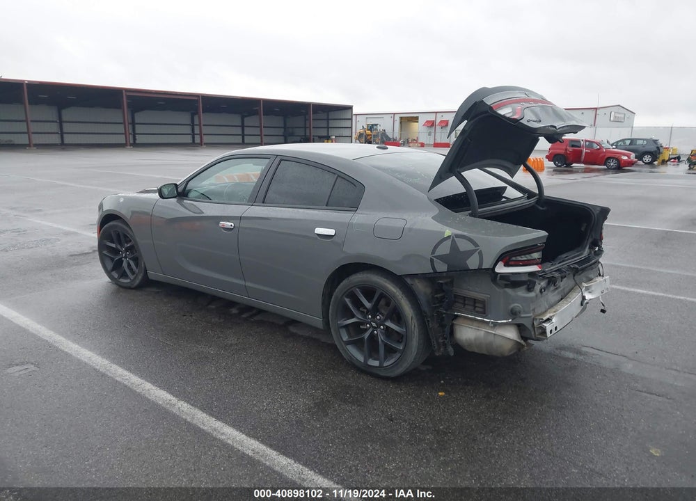 2019 DODGE CHARGER SXT RWD VIN: 2C3CDXBG7KH663685