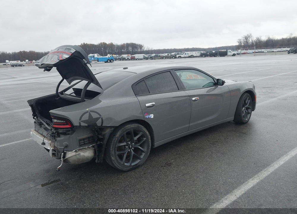 2019 DODGE CHARGER SXT RWD VIN: 2C3CDXBG7KH663685