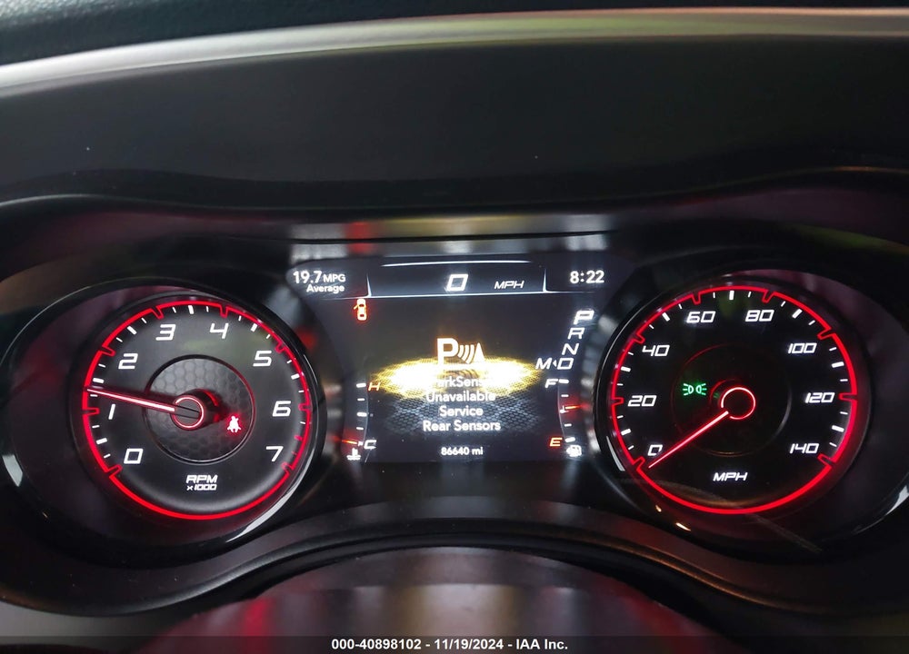 2019 DODGE CHARGER SXT RWD VIN: 2C3CDXBG7KH663685
