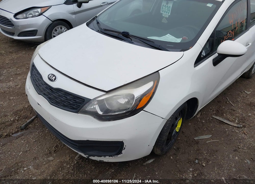 2013 KIA RIO LX VIN: KNADM4A3XD6301414
