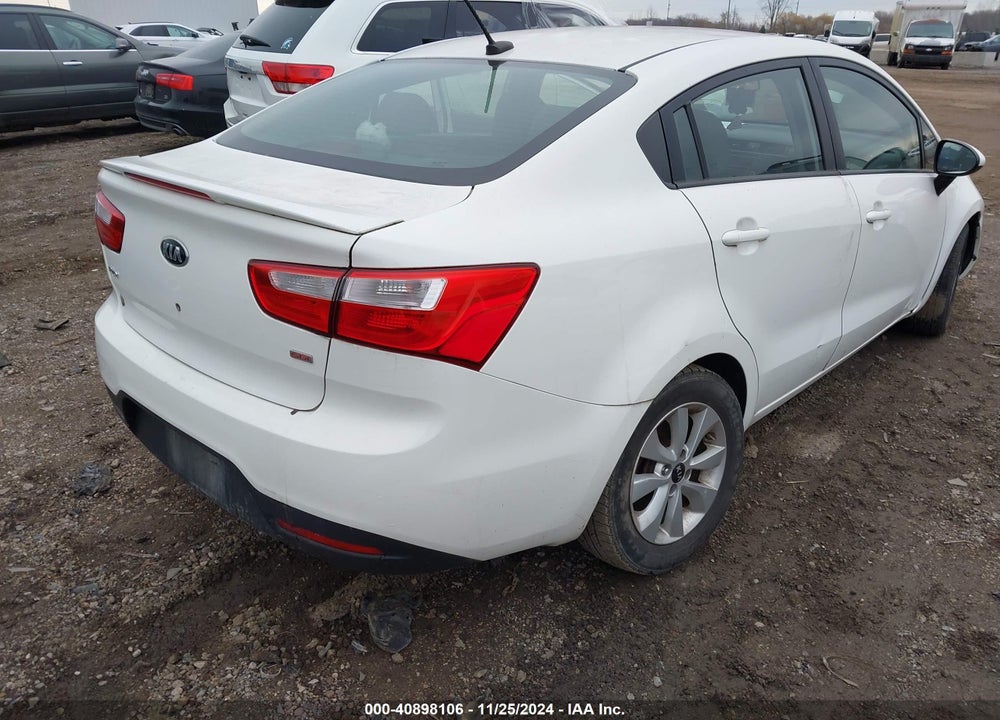 2013 KIA RIO LX VIN: KNADM4A3XD6301414