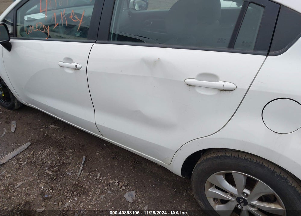 2013 KIA RIO LX VIN: KNADM4A3XD6301414