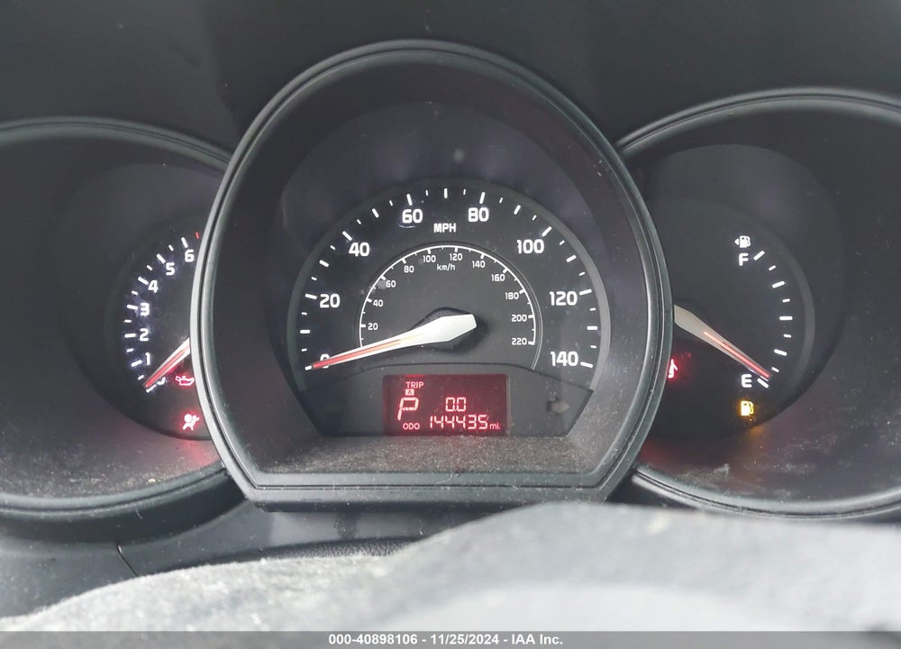 2013 KIA RIO LX VIN: KNADM4A3XD6301414