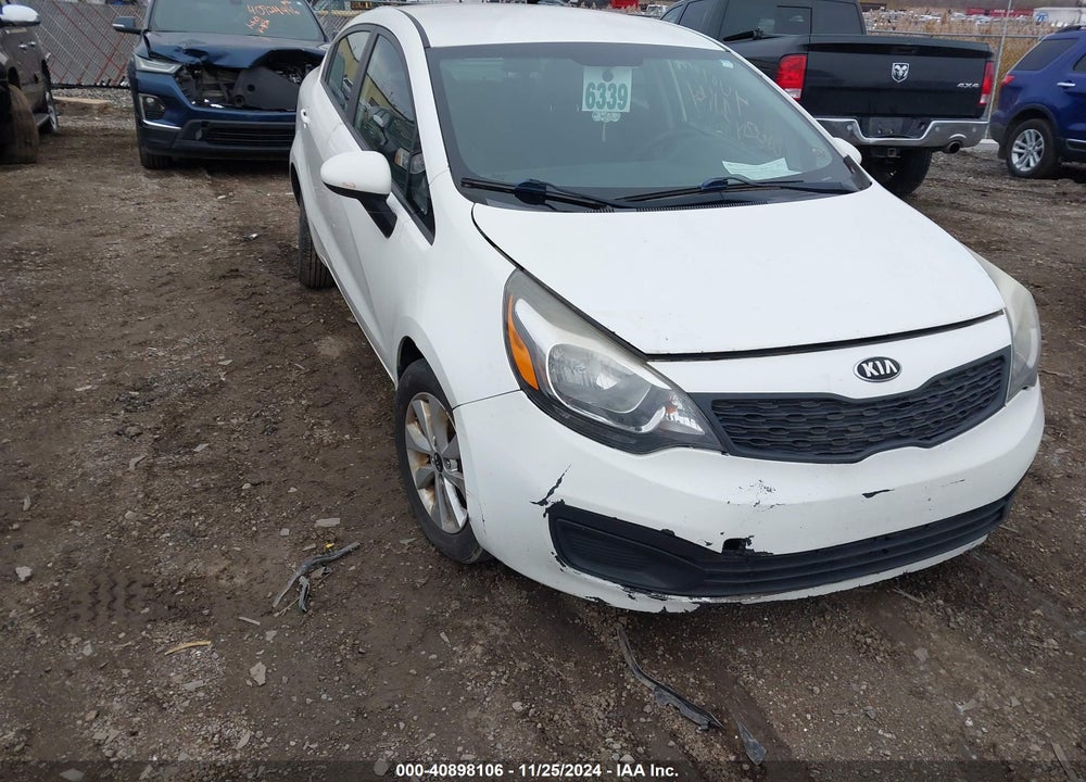 2013 KIA RIO LX VIN: KNADM4A3XD6301414