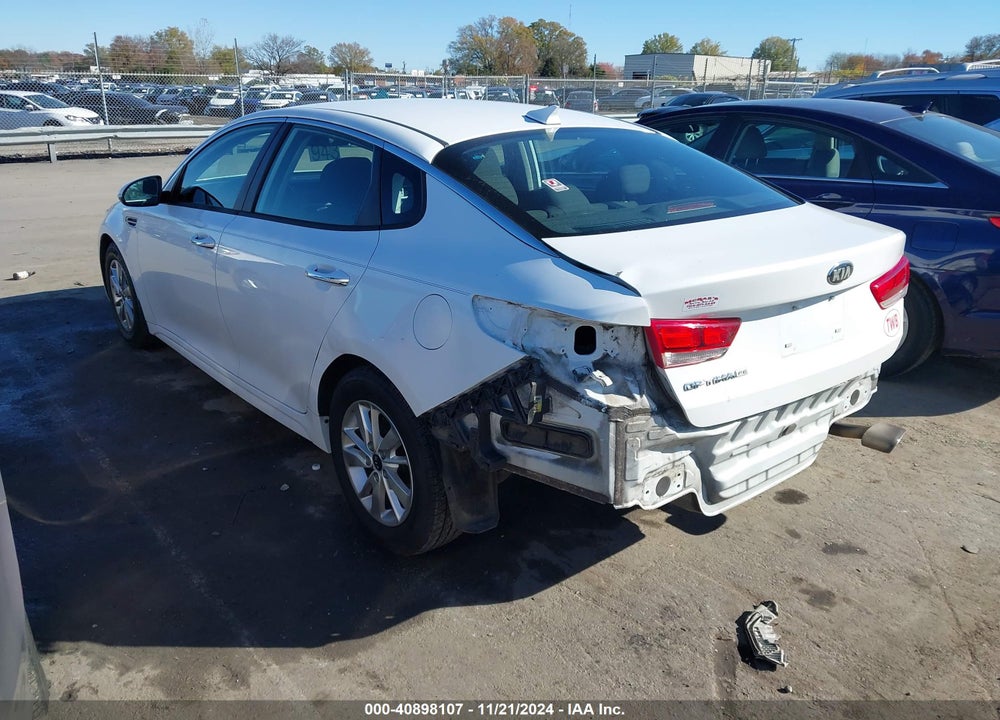 2016 KIA OPTIMA LX VIN: 5XXGT4L31GG055309