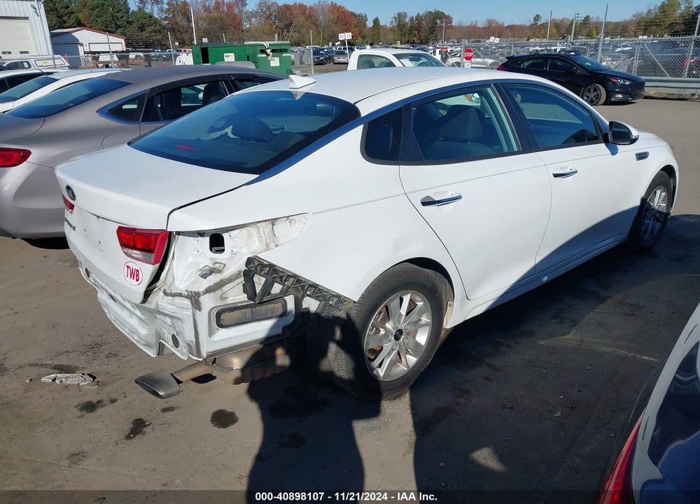2016 KIA OPTIMA LX VIN: 5XXGT4L31GG055309