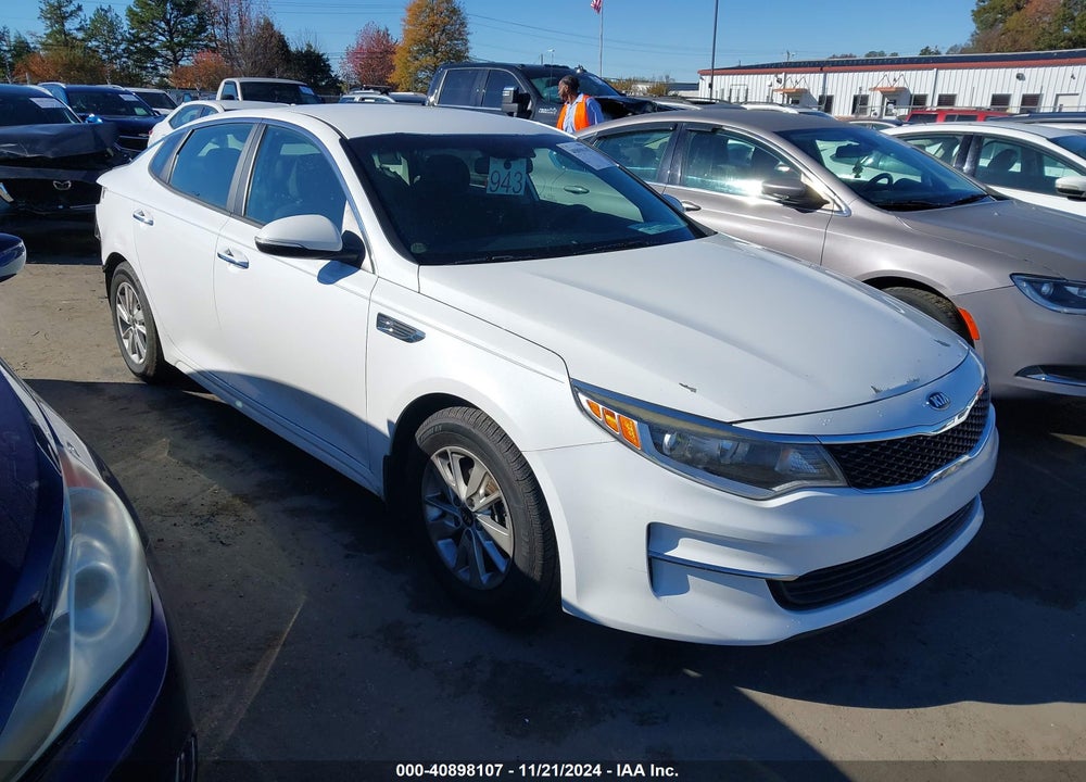 2016 KIA OPTIMA LX VIN: 5XXGT4L31GG055309