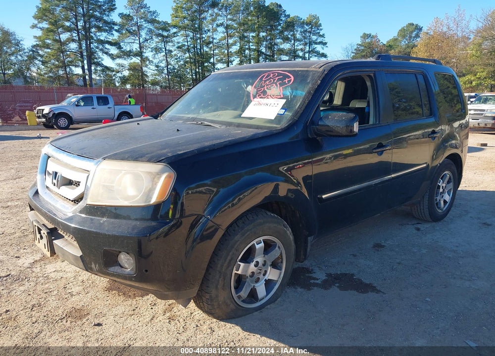 2009 HONDA PILOT TOURING VIN: 5FNYF38929B003485