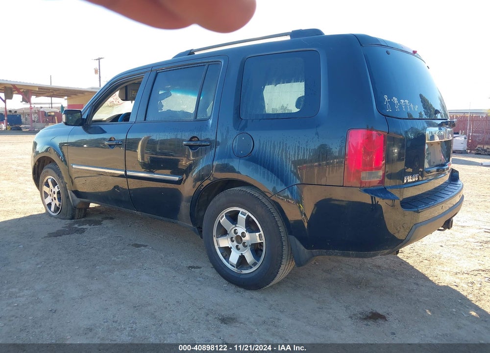 2009 HONDA PILOT TOURING VIN: 5FNYF38929B003485