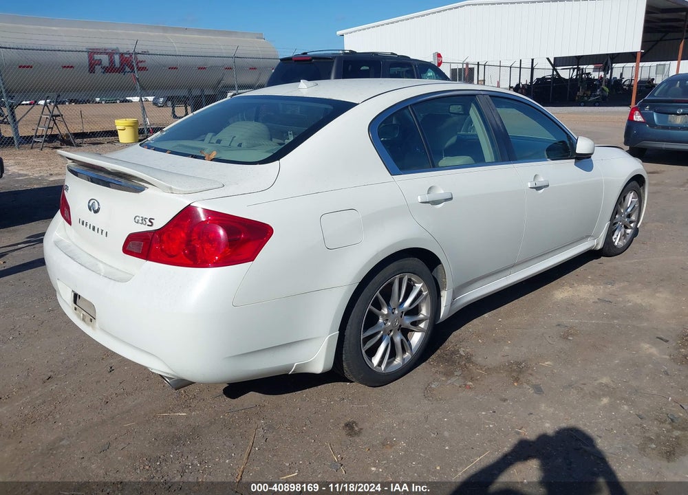 2008 INFINITI G35 JOURNEY VIN: JNKBV61E48M223927