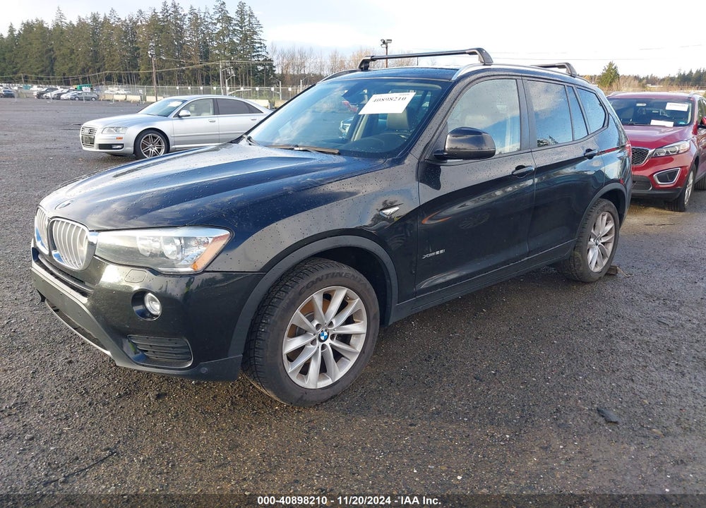 2016 BMW X3 XDRIVE28I VIN: 5UXWX9C54G0D64399