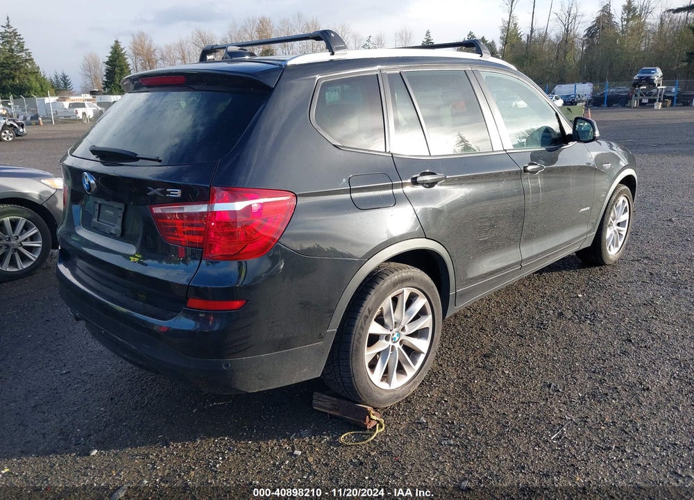 2016 BMW X3 XDRIVE28I VIN: 5UXWX9C54G0D64399