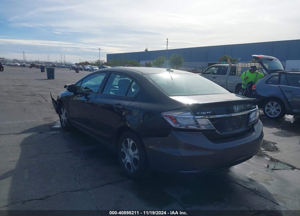 2013 HONDA CIVIC HYBRID VIN: 19XFB4F28DE203705