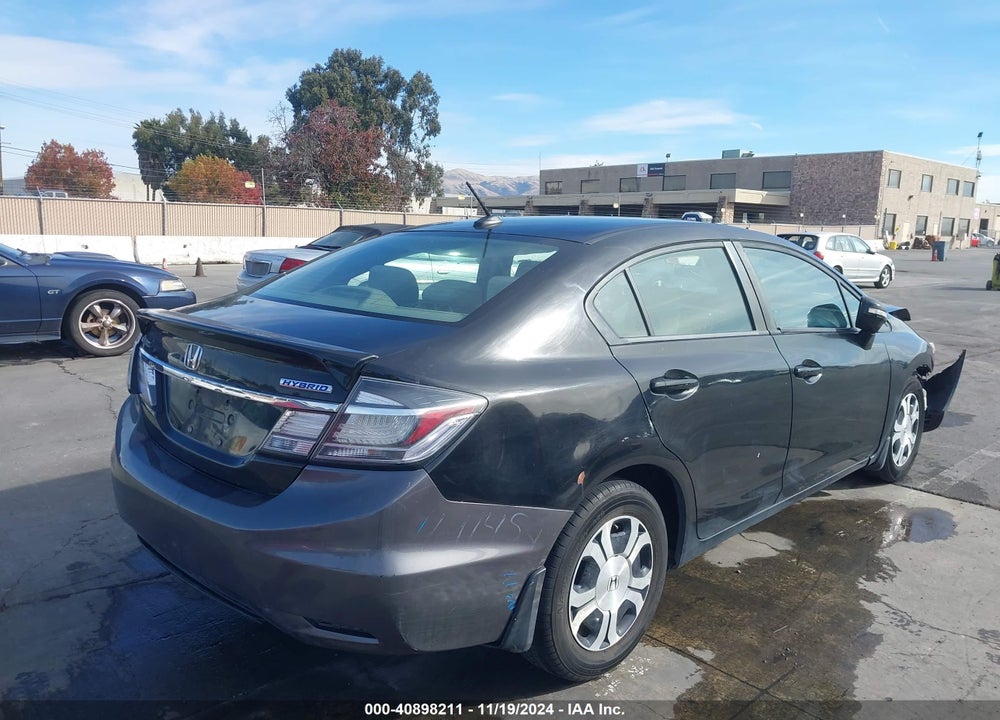2013 HONDA CIVIC HYBRID VIN: 19XFB4F28DE203705