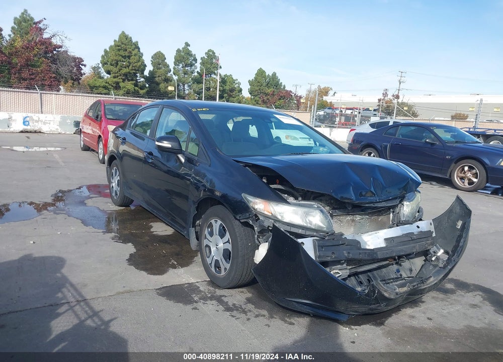 2013 HONDA CIVIC HYBRID VIN: 19XFB4F28DE203705