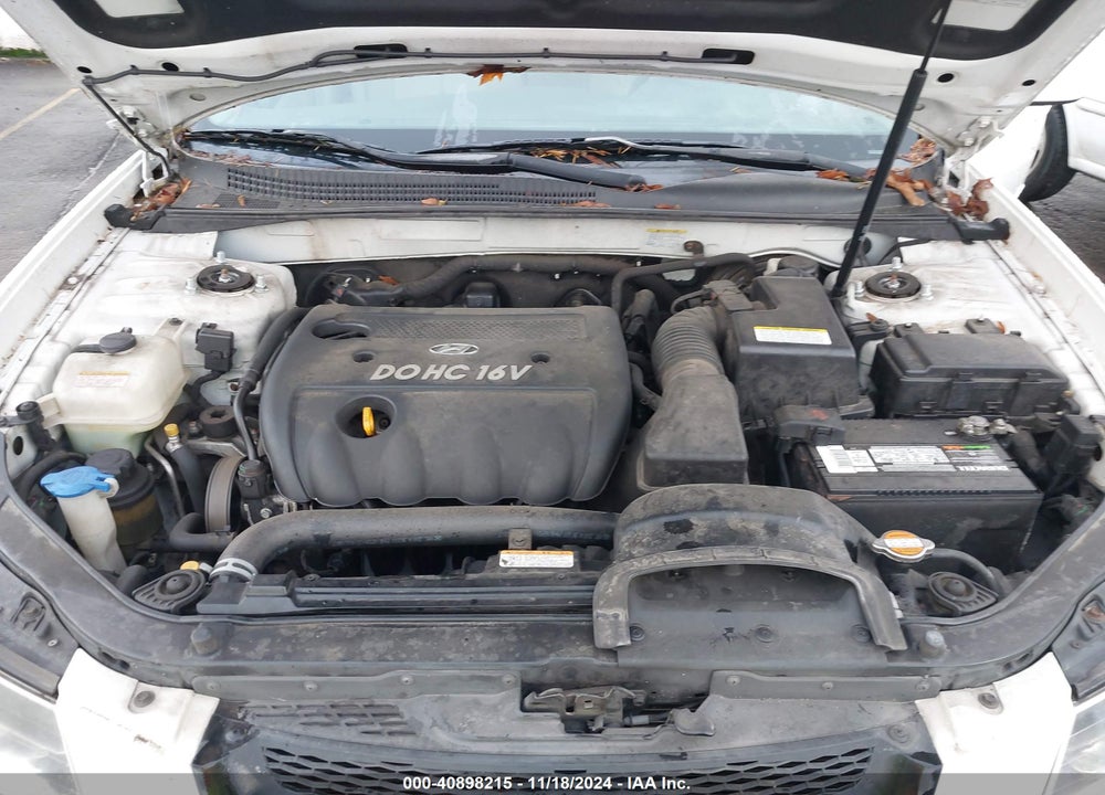 2008 HYUNDAI SONATA GLS VIN: 5NPET46C78H398358