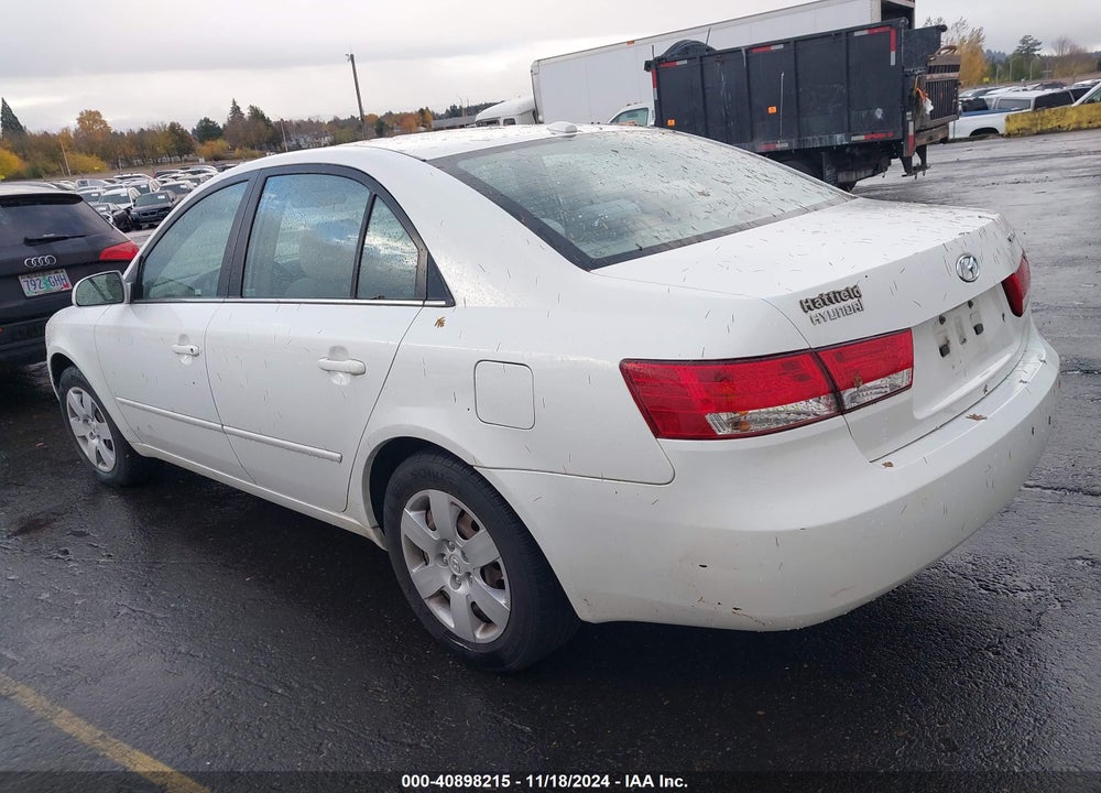 2008 HYUNDAI SONATA GLS VIN: 5NPET46C78H398358