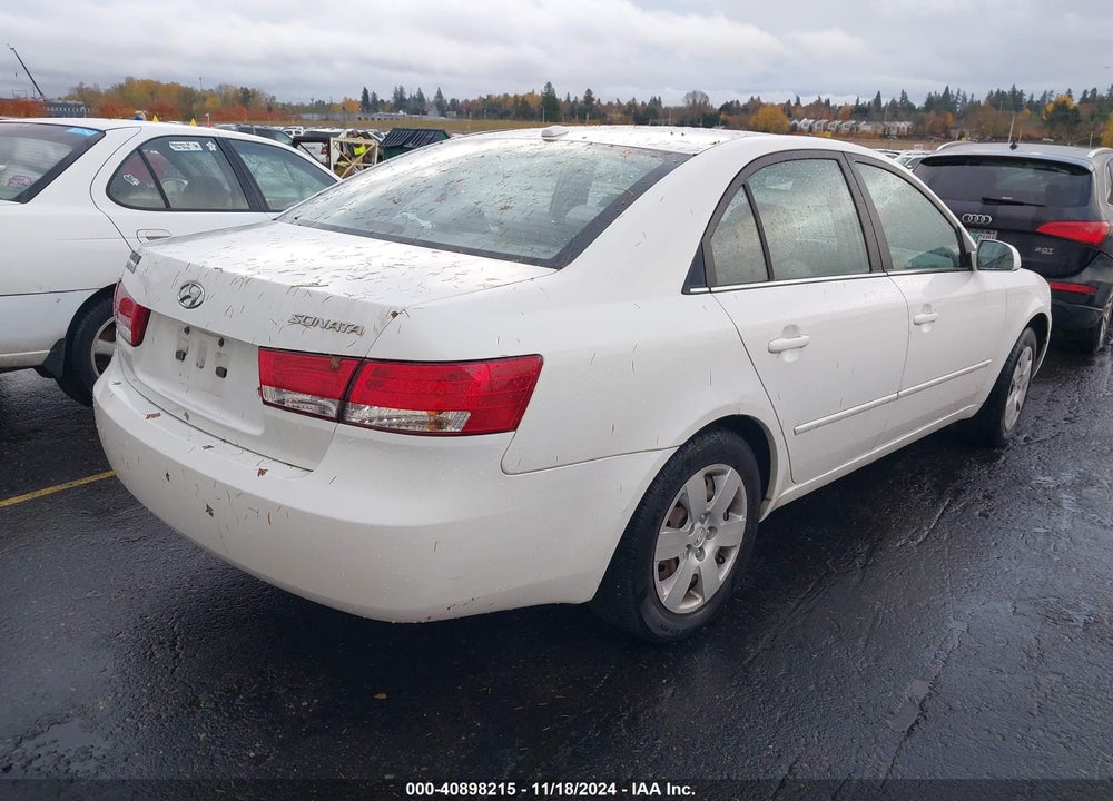 2008 HYUNDAI SONATA GLS VIN: 5NPET46C78H398358
