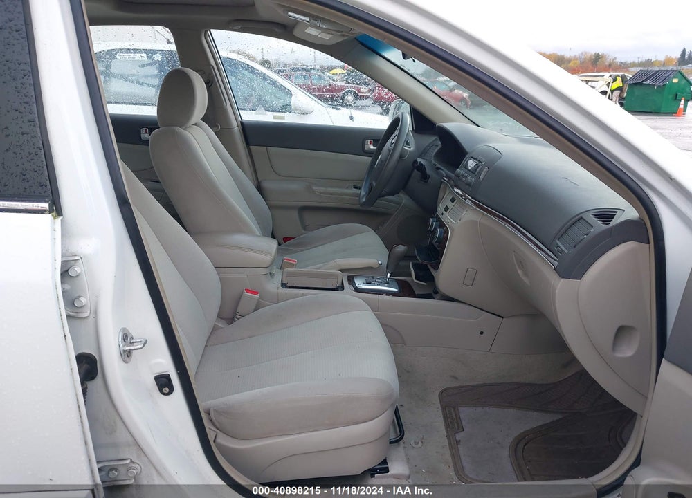 2008 HYUNDAI SONATA GLS VIN: 5NPET46C78H398358